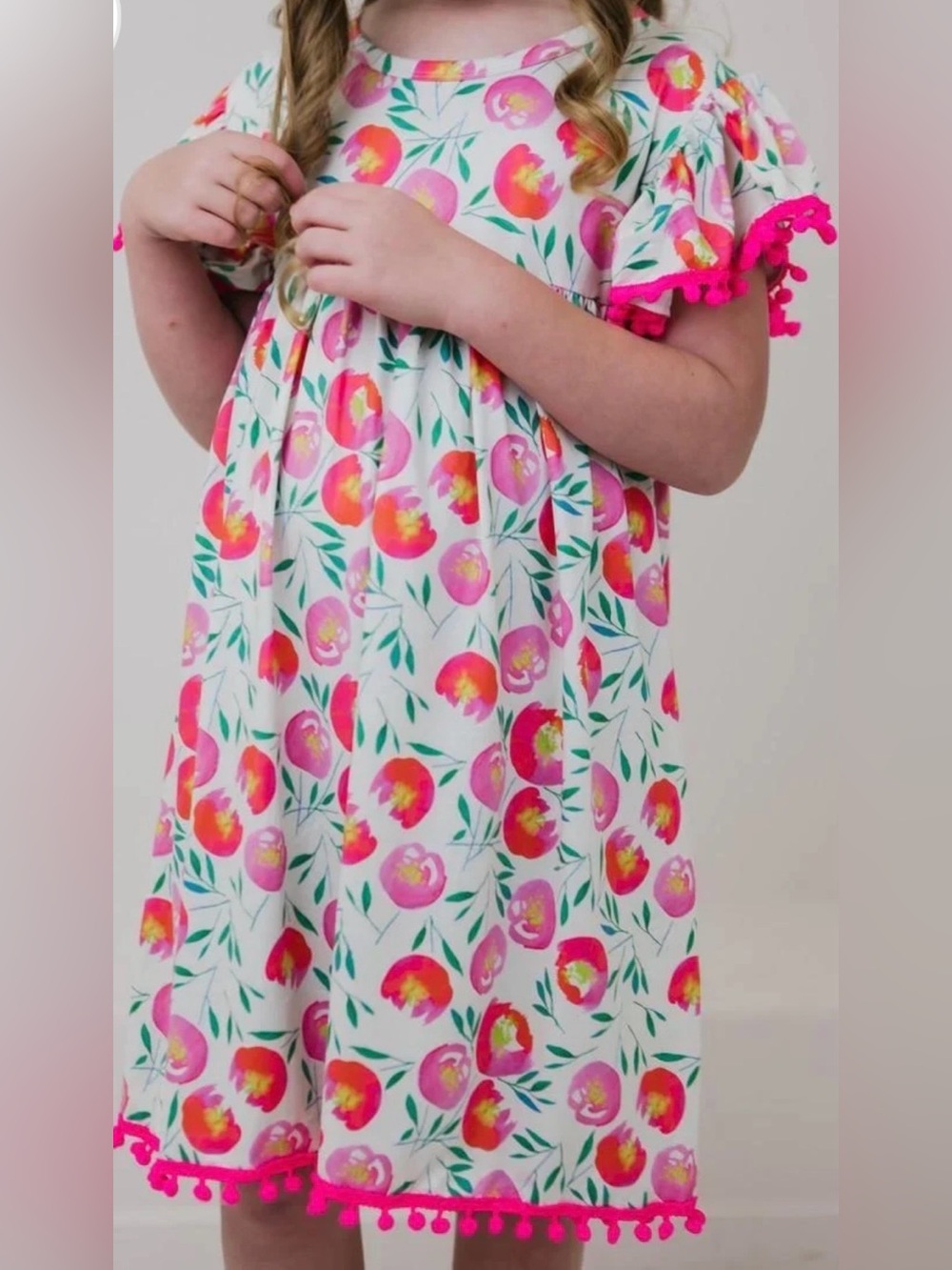 Mila & Rose Pom Pom Dress